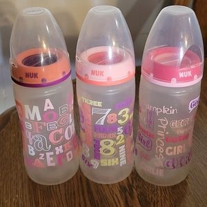 Nuk bottles